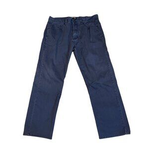 Kirkland Signature Mens Chino Pants Blue Cotton/Spandex Size 36x30